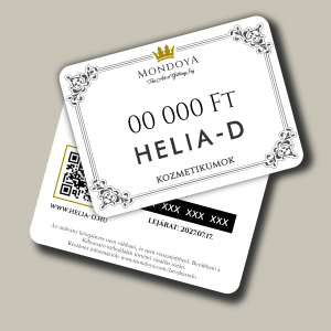 Helia-D ajándékutalvány