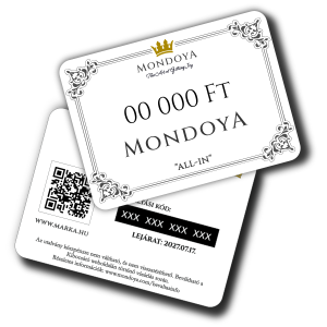 Mondoya "All-in" univerzális utalvány
